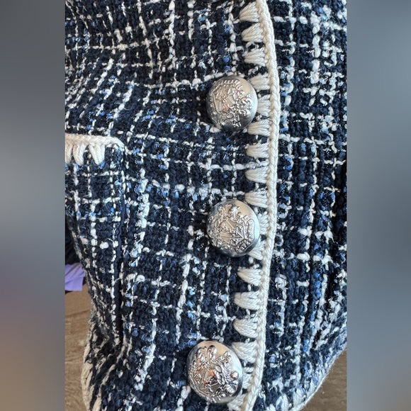 Veronica Beard Bosea cotton-blend tweed jacket-LIKE NEW CONDITION - Picture 14 of 16